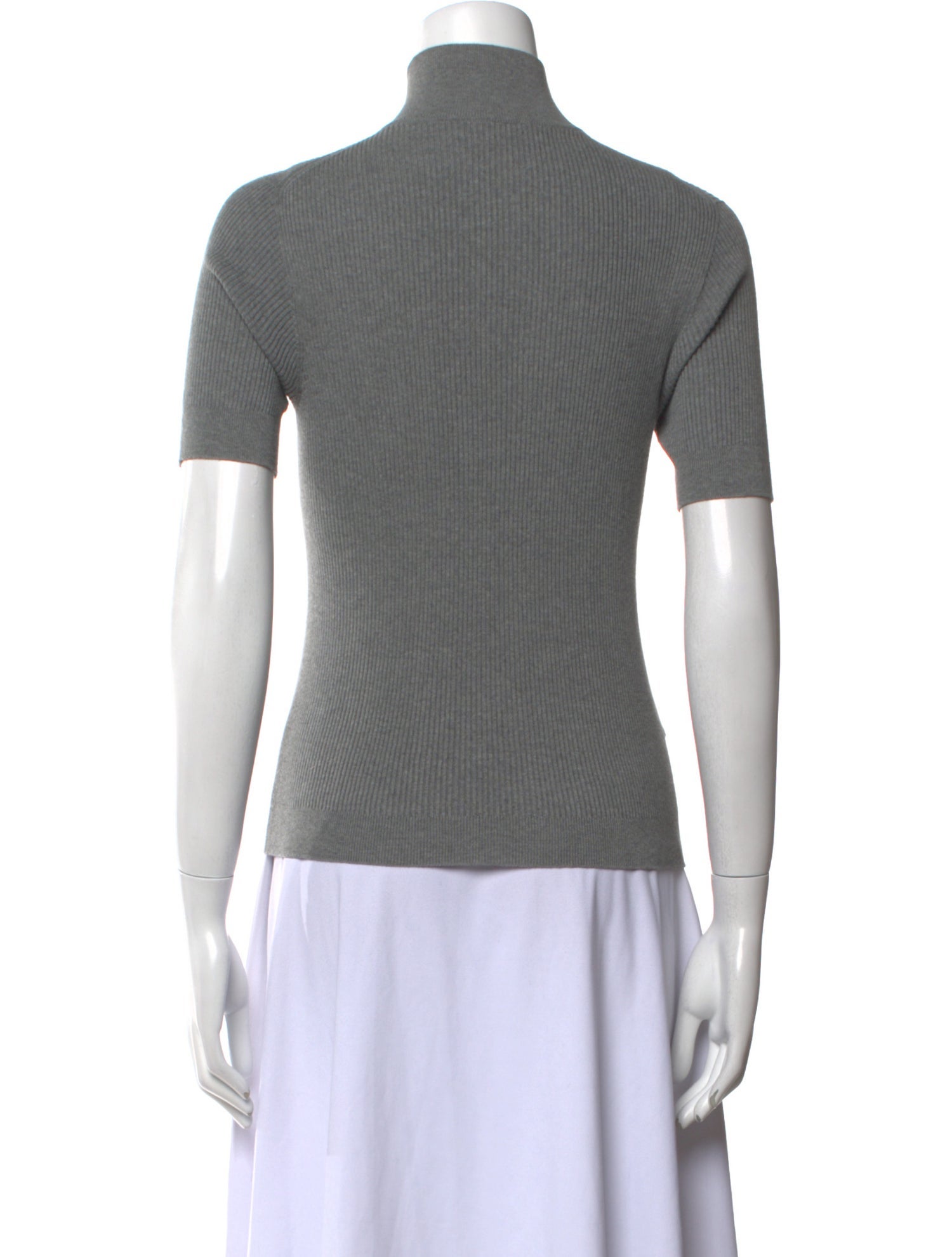 Miu Miu 2025 Mock Neck Polo